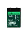 green cell Akumulator żelowy 6V 4.5Ah - nr 21