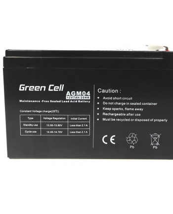 green cell Akumulator żelowy 12V 7Ah