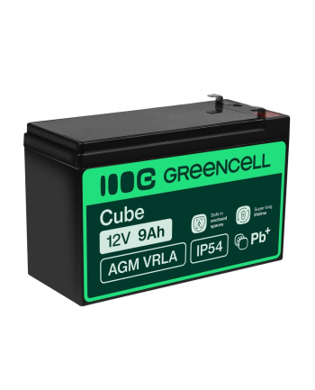 green cell Akumulator żelowy 12V 9Ah