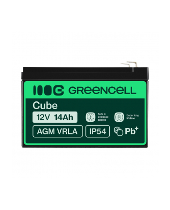 green cell Akumulator żelowy 12V 14Ah