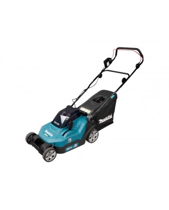 Makita cordless lawn mower DLM382PM2, 36Volt (2x18V) (blue / black, 2x Li-ion battery 4.0Ah)