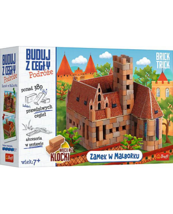 Brick Trick Buduj z cegły Podróże Zamek w Malborku XL 61384 Trefl