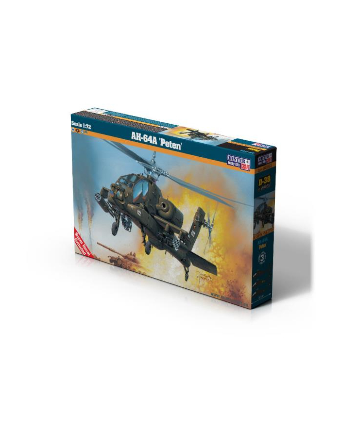 olymp aircraft Model helikoptera do sklejania AH-64A Peten 1:72 D-38 główny