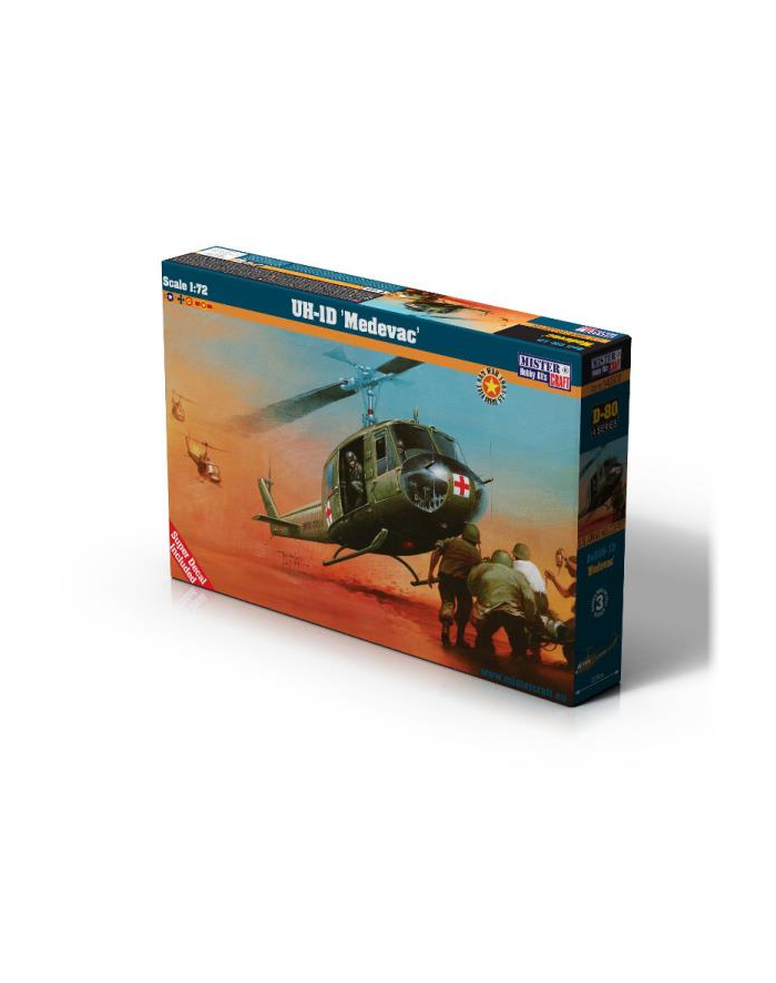 olymp aircraft Model helikoptera do sklejania Bell UH-1D Medevac 1:72 D-80 główny