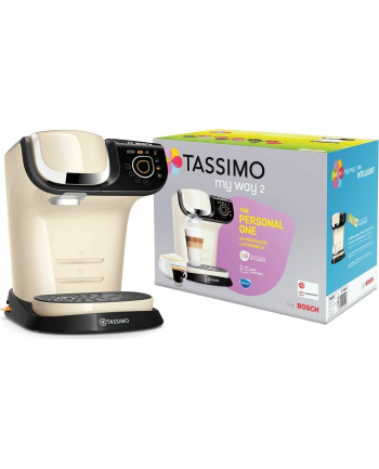 Bosch Tassimo My Way 2 TAS6507, capsule machine (cream / black)