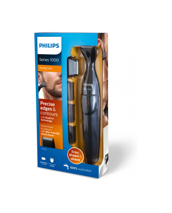 Philips MG1100 / 16 Multigroom series 1000, hair trimmer (grey / black)