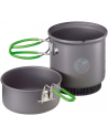 Optimus Terra Weekend HE cook set 0.95 L, pot set (grey / green, 2 pieces) - nr 1