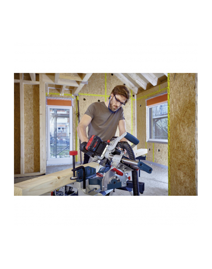 bosch powertools Bosch cordless panel saw BITURBO GCM 18V-216 Professional solo, 18Volt, miter saw (blue, without battery and charger) główny