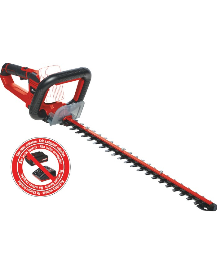Einhell cordless hedge trimmer GE-CH 18/60 Li-Solo (red / black, without battery and charger) główny