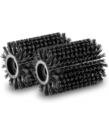 Kärcher brush roller stone surfaces for PCL 4 (black, 2 pieces)