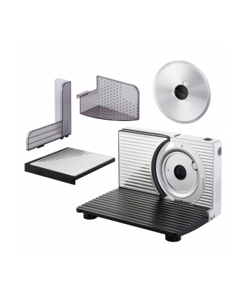 Unold Curve Silver 78866, food slicer (silver / black)