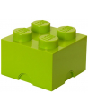 Room Copenhagen LEGO Storage Brick 4 light zielony - RC40031220 - nr 1