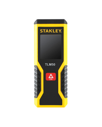 Stanley TLM50 laser rangefinder (black / yellow, range 15 meters)