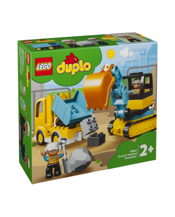 LEGO DUPLO excavators and trucks - 10931