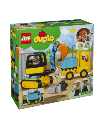 LEGO DUPLO excavators and trucks - 10931