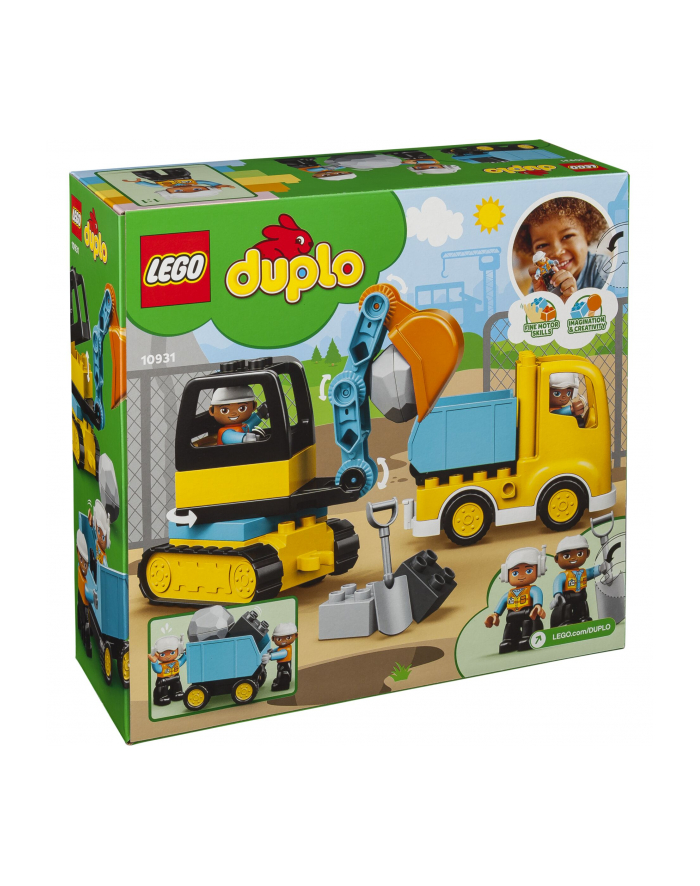 LEGO DUPLO excavators and trucks - 10931 główny