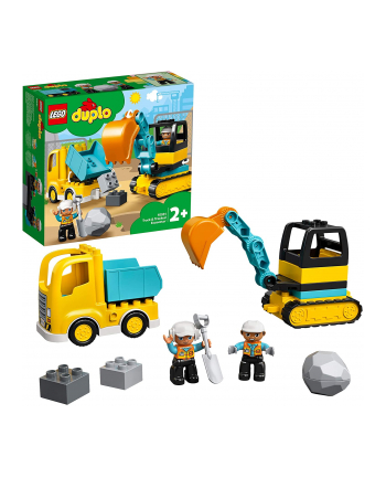 LEGO DUPLO excavators and trucks - 10931
