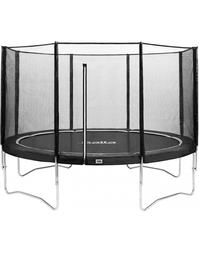 Salta trampoline combo, fitness device (black, round, 366 cm) główny