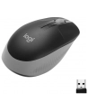 LOGITECH M190 Full-size wireless mouse - MID GREY - EMEA - nr 101