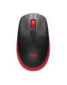 LOGITECH M190 Full-size wireless mouse - RED - EMEA - nr 16