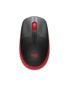 LOGITECH M190 Full-size wireless mouse - RED - EMEA - nr 1