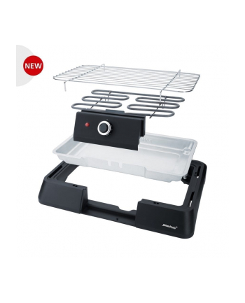 Steba BBQ table grill VG G20, electric grill (black, 2,200 watts)