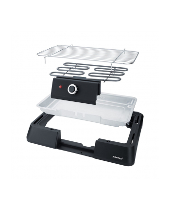 Steba BBQ table grill VG G20, electric grill (black, 2,200 watts)