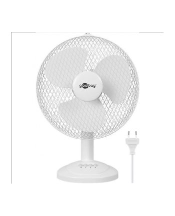 goobay 12 ''table fan (white)