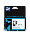 hp inc. HP 712 38-ml Black DesignJet Ink Cartridge - nr 14