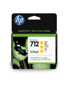 hp inc. HP 712 3-Pack 29-ml Yellow DesignJet Ink Cartridge - nr 2