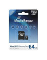 Mediarange 64 GB microSDXC, memory card (black, Class 10) - nr 2