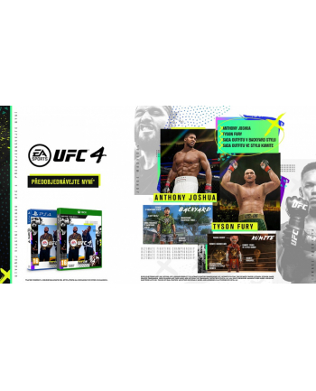 electronic arts EA UFC 4 PS4 CZ/HU/RO (P)