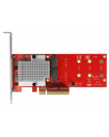 DeLOCK PCIe x8> 2x int. NVMe M.2 Key M LP, adapters - nr 5