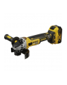 DeWALT cordless angle grinder DCG405P3, 18Volt (black / yellow, 3x Li-ion battery 5.0Ah) - nr 35