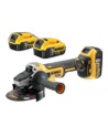 DeWALT cordless angle grinder DCG405P3, 18Volt (black / yellow, 3x Li-ion battery 5.0Ah) - nr 41