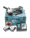 Makita cordless angle grinder DGA517RTJ, 18Volt (blue / black, MAKPAC size 3, 2x Li-ion batteries 5.0Ah) - nr 1