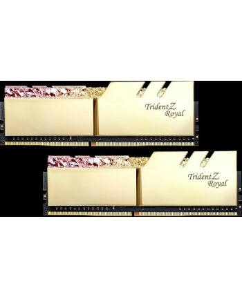 G.Skill DDR4 - 32 GB -3600 - CL - 16 - Dual Kit, Trident Z Royal (gold, F4-3600C16D-32GTRG)