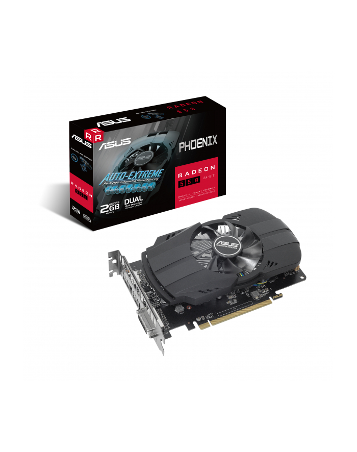 ASUS Phoenix Radeon 550 2GB GDDR5 DVI-D HDMI Display Port główny