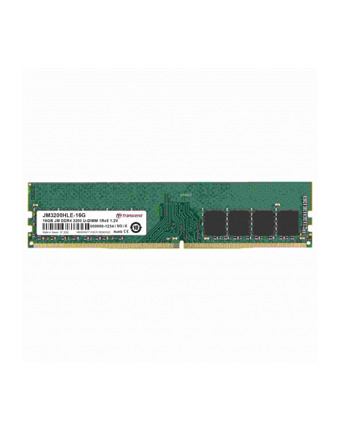 TRANSCEND 16GB JM DDR4 3200Mhz U-DIMM 1Rx8 2Gx8 CL22 1.2V główny