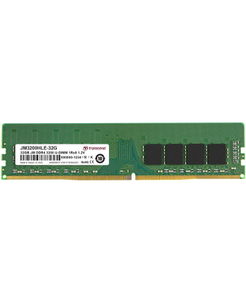 TRANSCEND 32GB JM DDR4 3200Mhz U-DIMM 2Rx8 2Gx8 CL22 1.2V