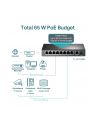 TP-LINK TL-SF1009P 9-Port 10/100 Mbps Steel Desktop Switch with 8-Port PoE+ 67W PoE budget - nr 12