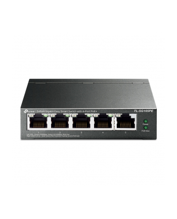 TP-LINK 5-Port Gigabit Easy Smart Switch with 4-Port PoE+ nr 1
