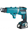 Makita cordless quick assembly screwdriver DFS452AJX2, 18Volt (blue / black, 2x Li-ion battery 2.0Ah, incl. Magazine attachment) - nr 1