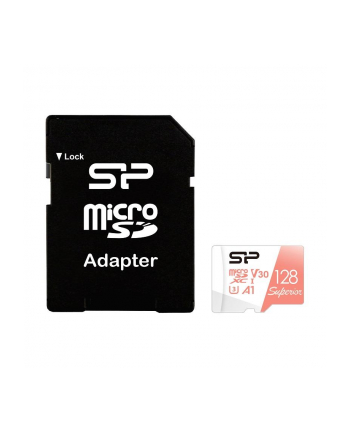 SILICON POWER memory card Superior Micro SDXC 128GB UHS-I A3 V30