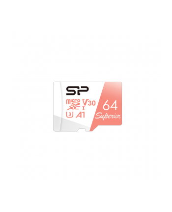 SILICON POWER memory card Superior Micro SDXC 64GB UHS-I A3 V30