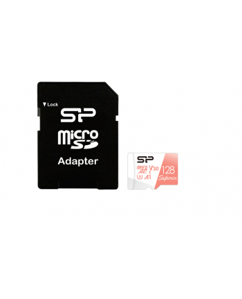 SILICON POWER memory card Superior Micro SDXC 128GB UHS-I A3 V30