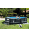 Intex Framepool Set Ultra Rondo XTR O 488 x 122cm, swimming pool (dark grey / blue, sand filter SF90220RC-1) - nr 2