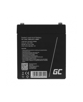 green cell GREENCELL Battery AGM 12V 5Ah