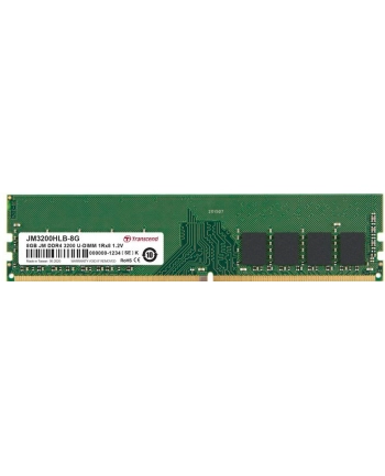 TRANSCEND 8GB JM DDR4 3200Mhz U-DIMM 1Rx8 1Gx8 CL19 1.2V