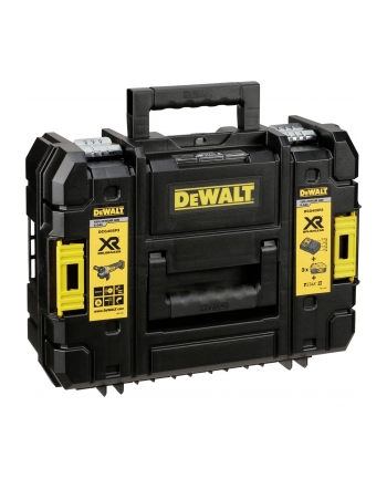 DeWALT cordless angle grinder DCG405P3, 18Volt (black / yellow, 3x Li-ion battery 5.0Ah)